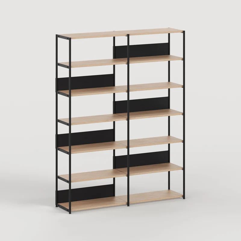 Etagère UNIT - H180 à 215 x L164cm - bois éco-certifié
