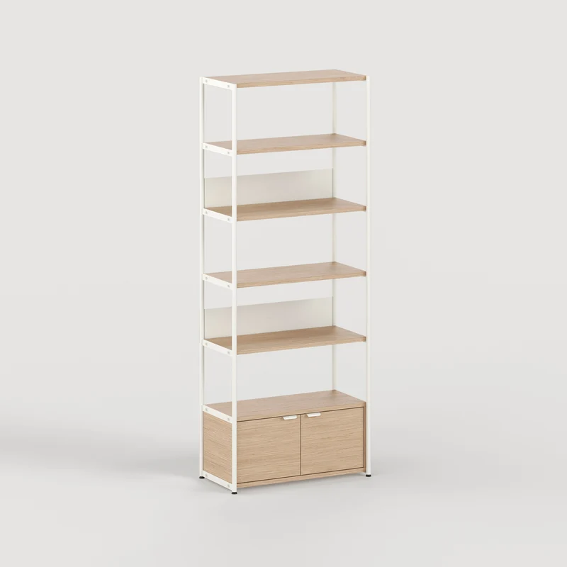 Etagère UNIT - H180 à 215 x L84cm - bois éco-certifié