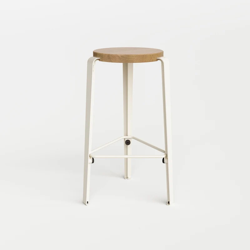 Tabouret de bar LOU - chêne massif