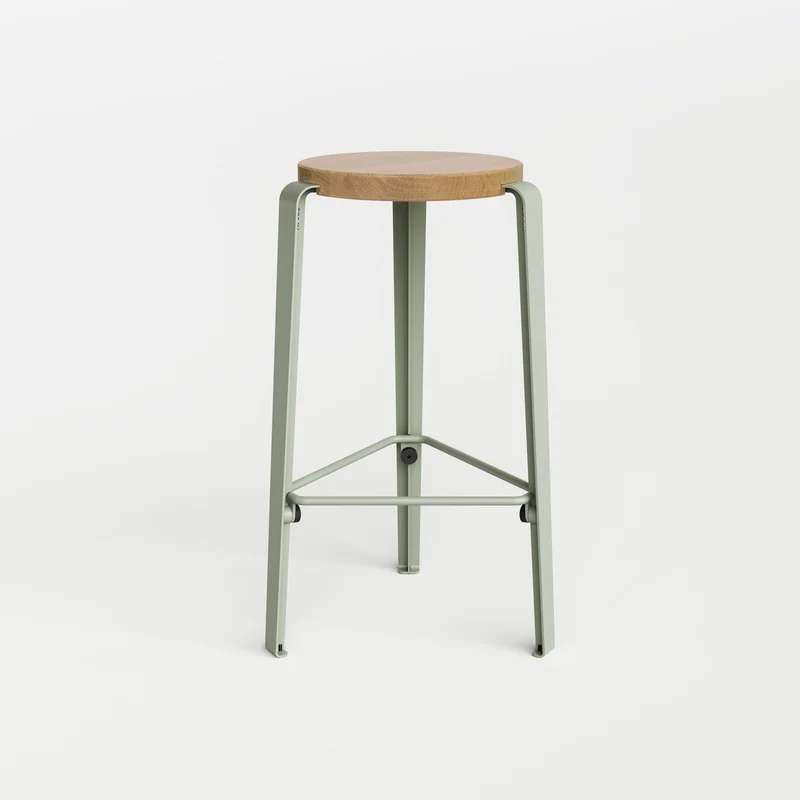 Tabouret de bar LOU - chêne massif