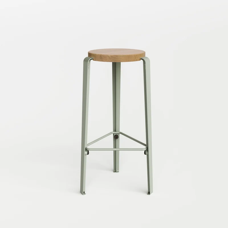 Tabouret de bar LOU - chêne massif