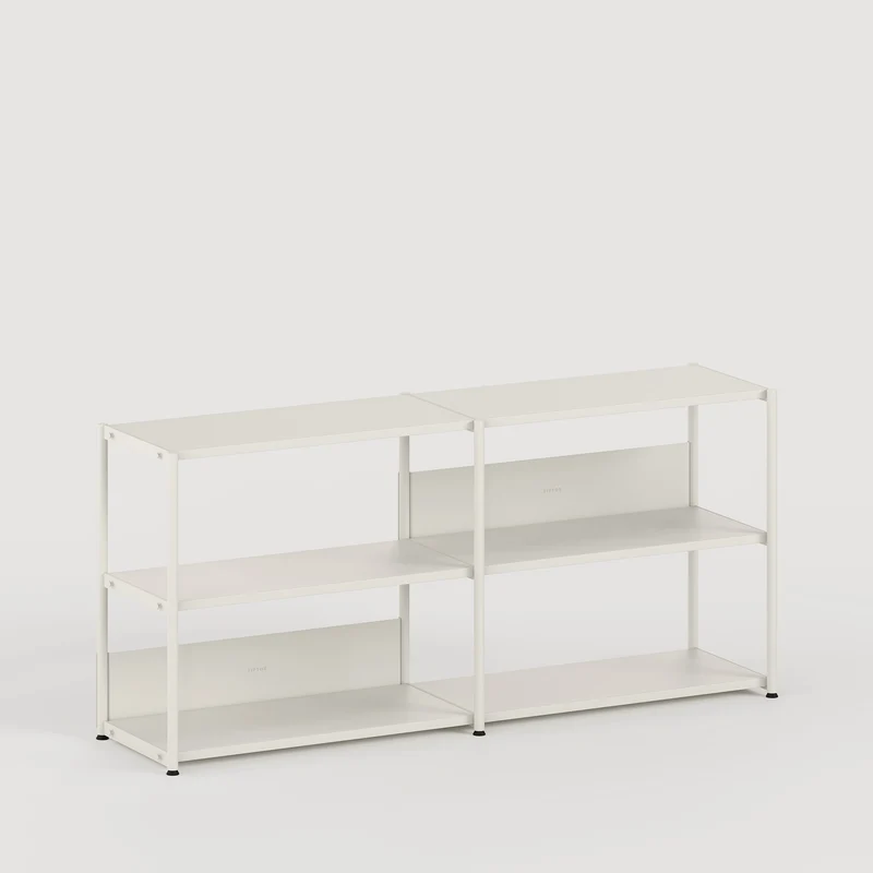 Etagère UNIT - H75 à 85 x L164cm - acier thermolaqué
