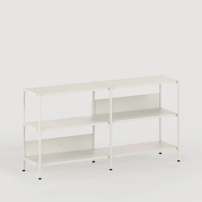 Etagère UNIT - H75 à 85 x L164cm - acier thermolaqué