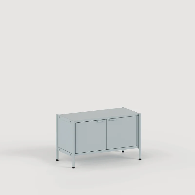 Etagère UNIT - H40 à 50 x L84cm - acier thermolaqué