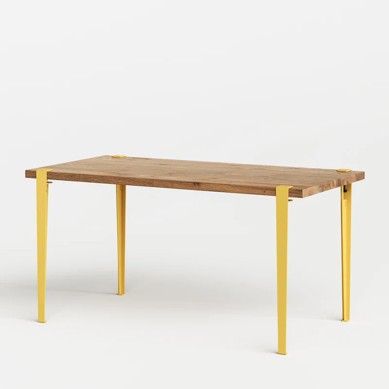 Table à manger TIPTOE - bois ancien recyclé