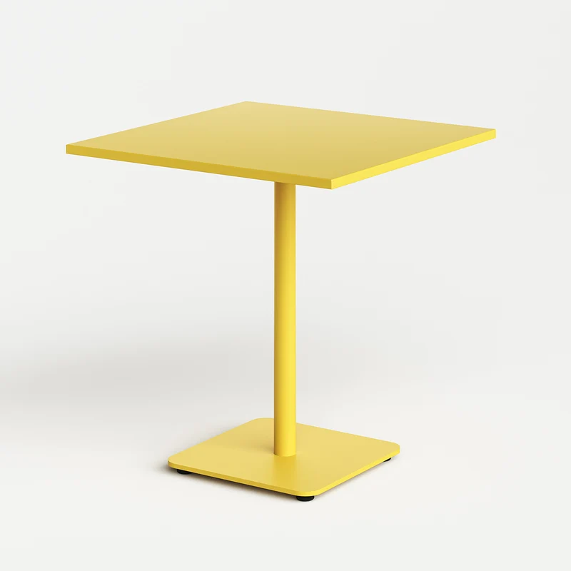 Table bistrot extérieure MOKA - acier thermolaqué
