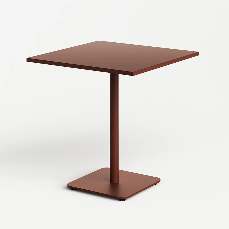Table bistrot extérieure MOKA - acier thermolaqué