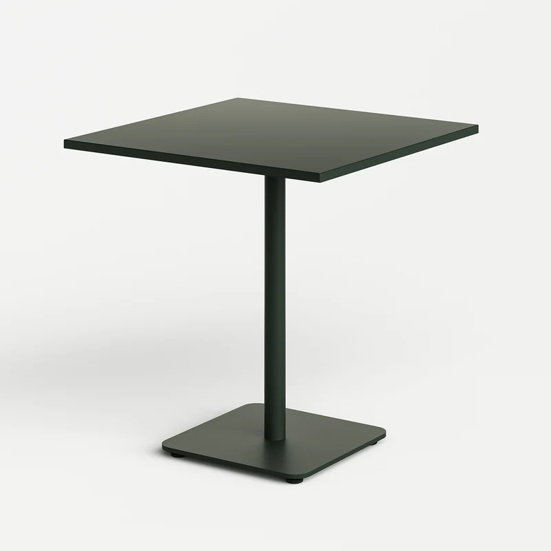 Table bistrot extérieure MOKA - acier thermolaqué