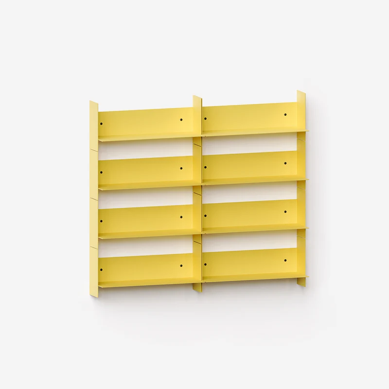 Bibliothèque murale PLI en acier - 30 à 60cm