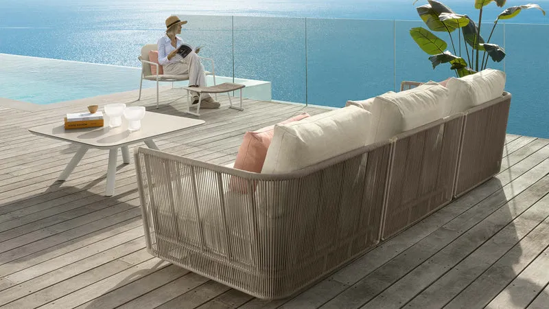 Coral canapé modulaire pour l'extérieur