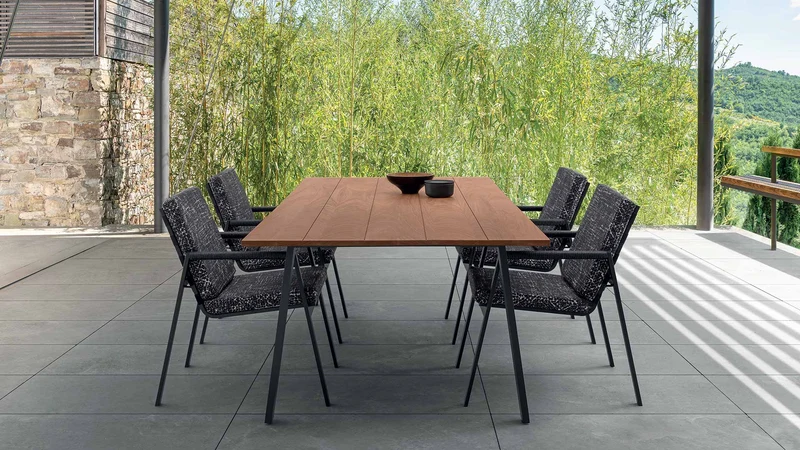 Cottage chaise de salle à manger pour l'extérieur