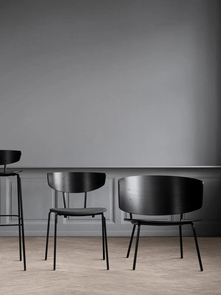Fauteuil Ferm Living - Herman (noir)