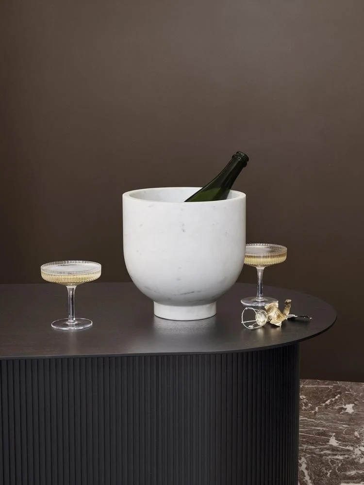 Coupes à Champagne Ferm Living - Ripple (set of 2)