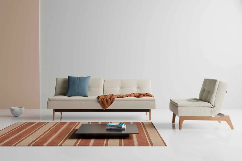 Canapé-lit Innovation Living - Dublexo Eik Oak (En Bois)