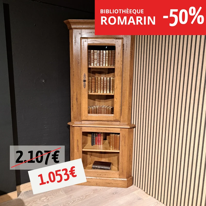 UNE BIBLIOTHEQUE - ROMARIN