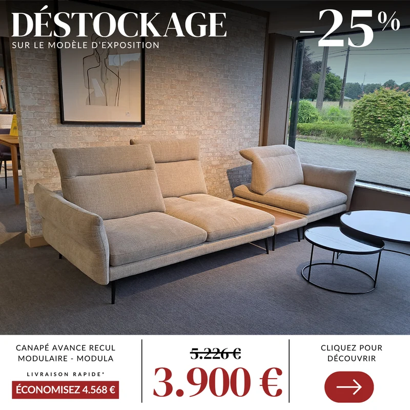 CANAPE DROIT - MAXDIVANI - MODULA