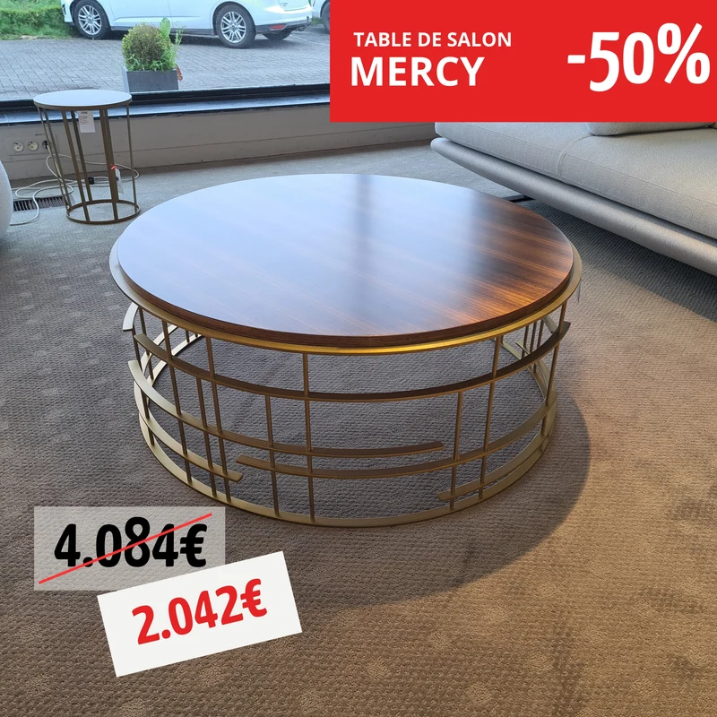 UNE TABLE DE SALON- MERCY