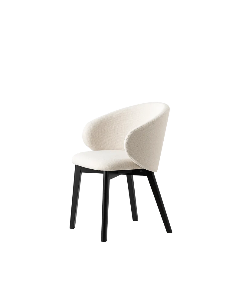 Chaise Connubia - Tuka (Pieds en Bois) CB2117
