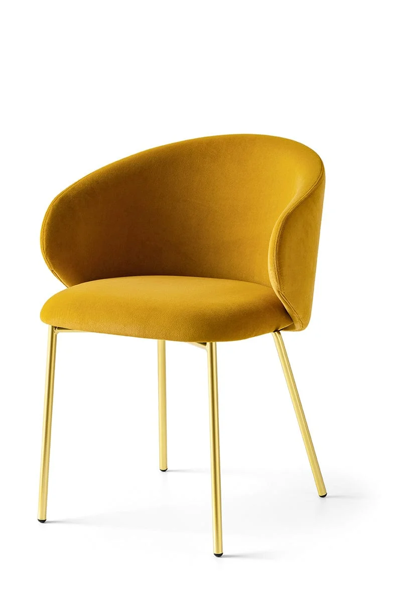 Chaise Connubia - Tuka (Safran-Blanc-Chanvre) CB1999