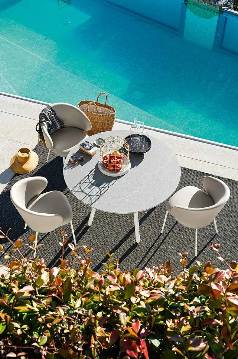 Chaise Connubia - Tuka (Safran-Blanc-Chanvre) CB1999