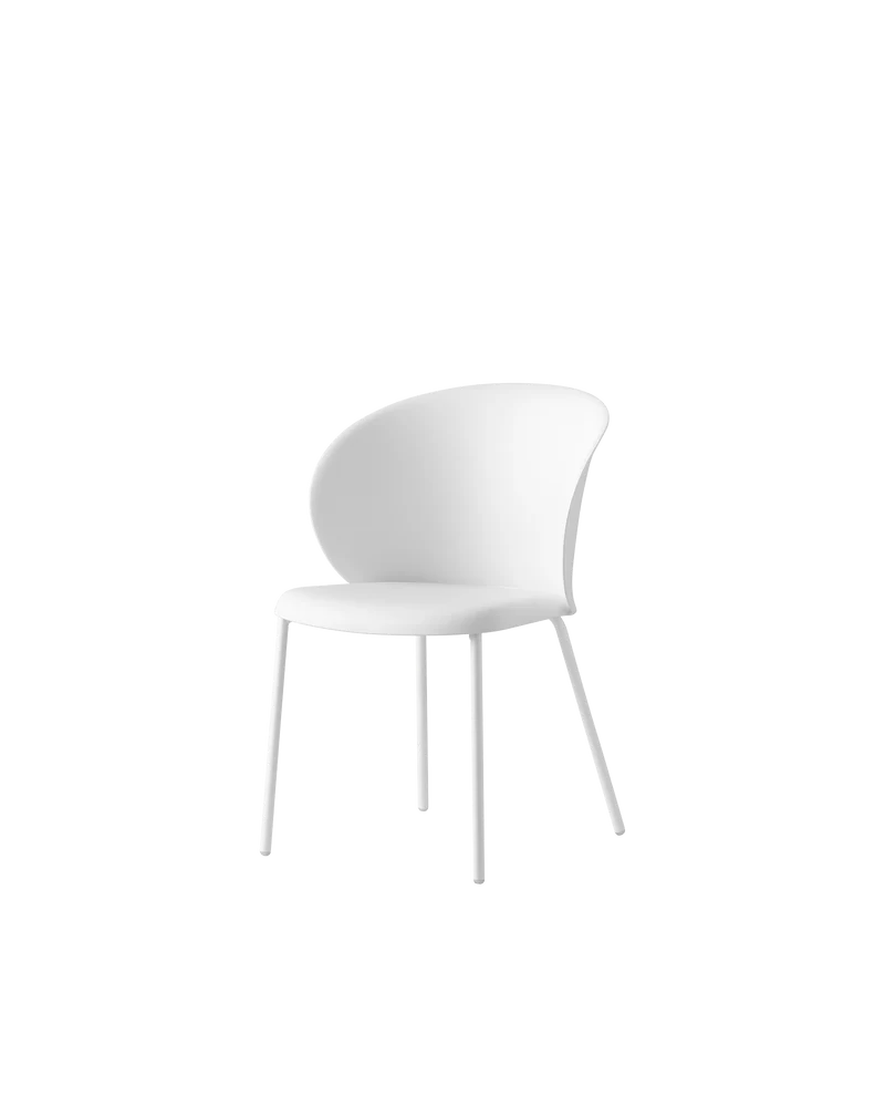 Chaise Connubia - Tuka (Safran-Blanc-Chanvre) CB1999