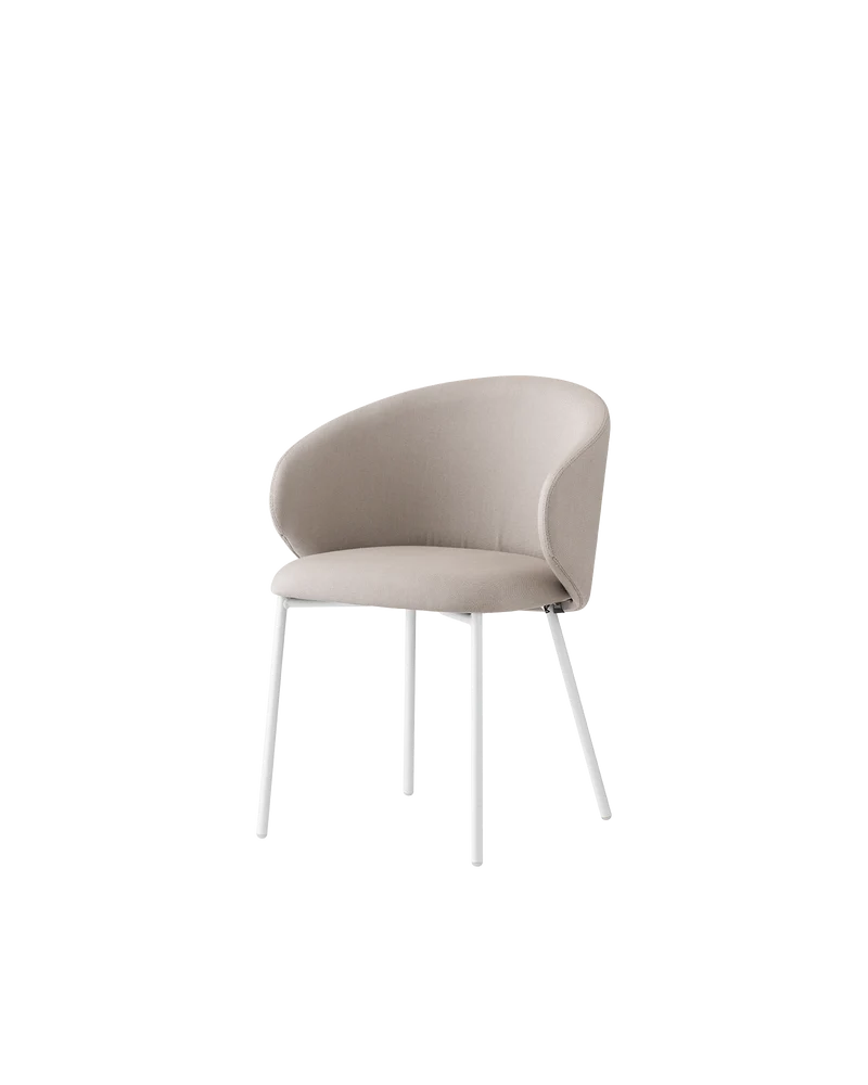 Chaise Connubia - Tuka (Safran-Blanc-Chanvre) CB1999