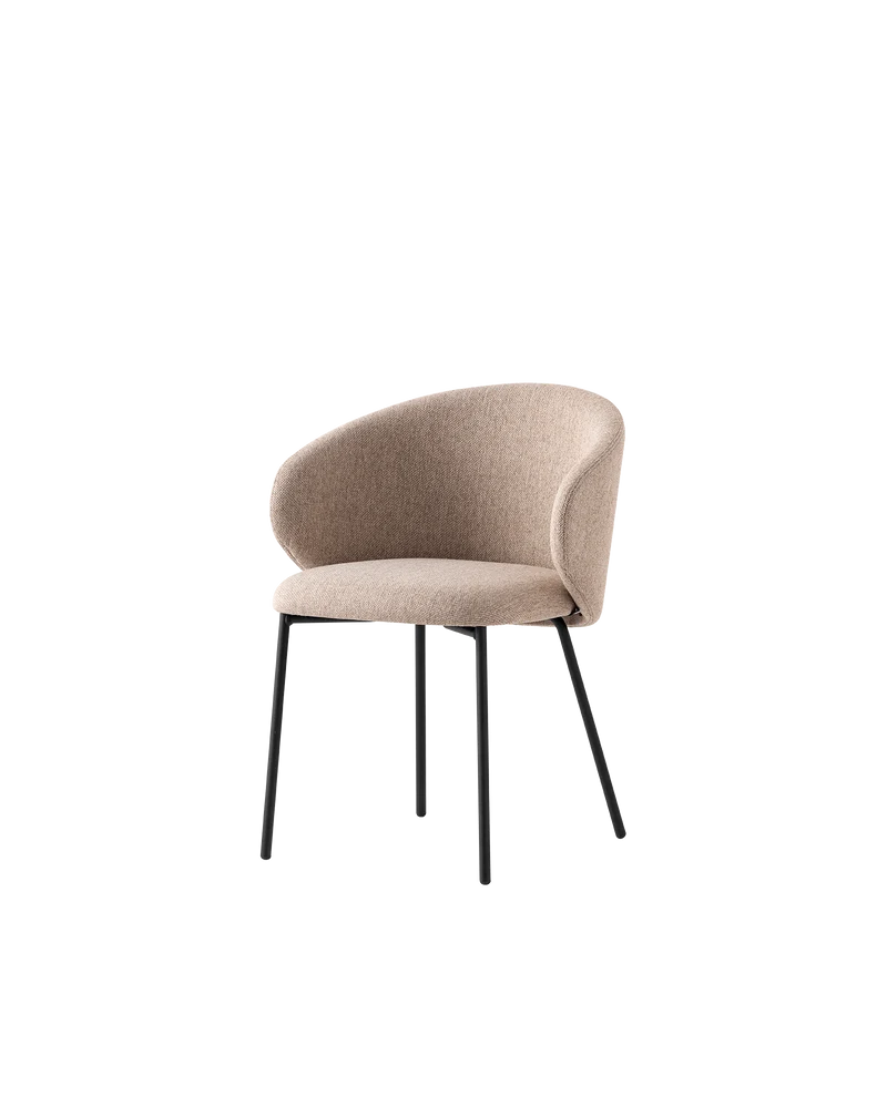 Chaise Connubia - Tuka (Safran-Blanc-Chanvre) CB1999