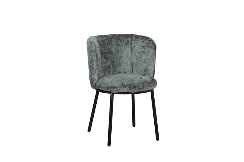 Chaise en tissu, 56,5x61xH80,5CM - LENA
