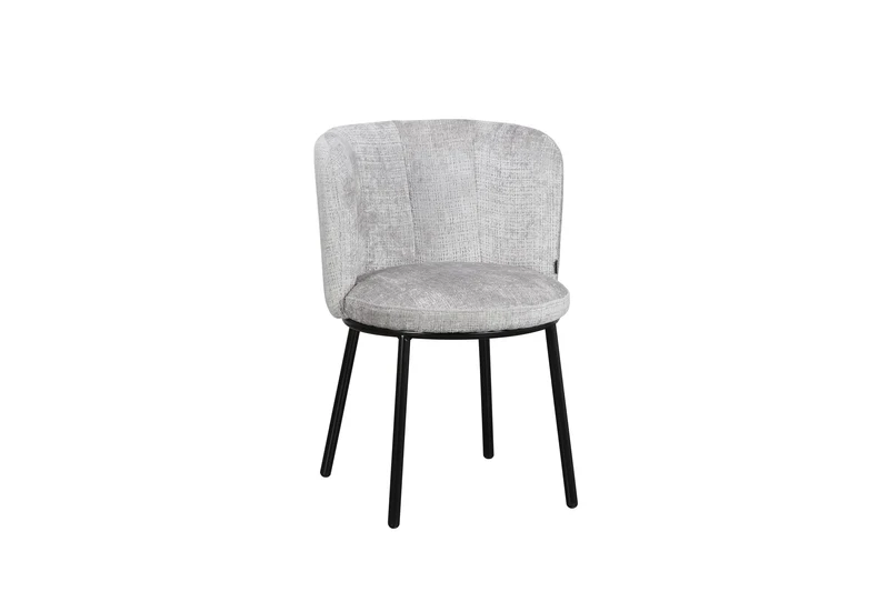 Chaise en tissu, 56,5x61xH80,5CM - LENA