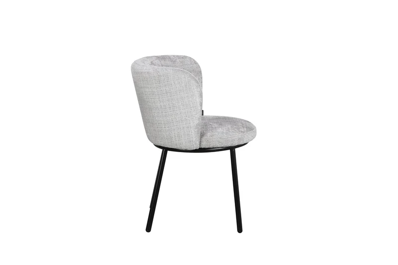 Chaise en tissu, 56,5x61xH80,5CM - LENA