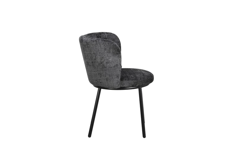 Chaise en tissu, 56,5x61xH80,5CM - LENA