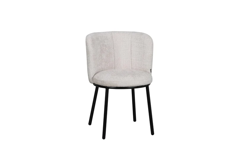 Chaise en tissu, 56,5x61xH80,5CM - LENA
