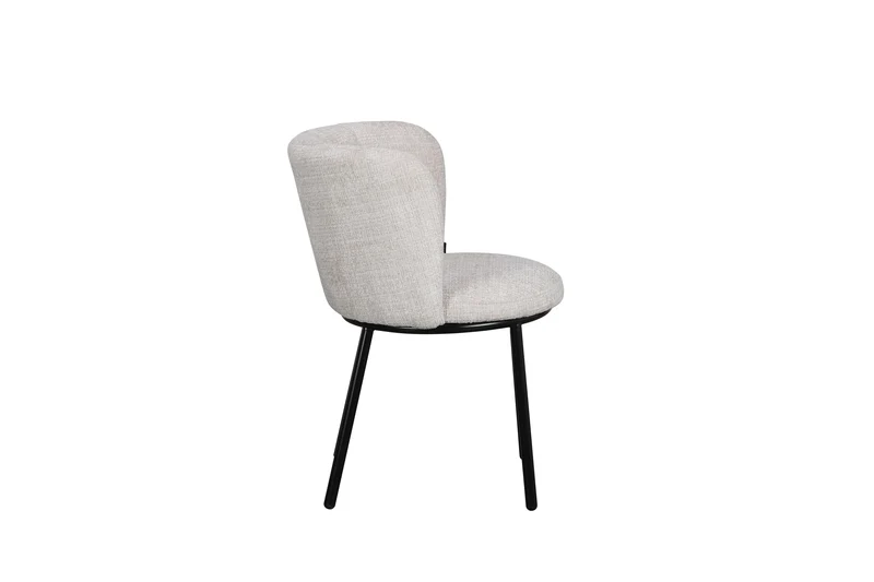 Chaise en tissu, 56,5x61xH80,5CM - LENA