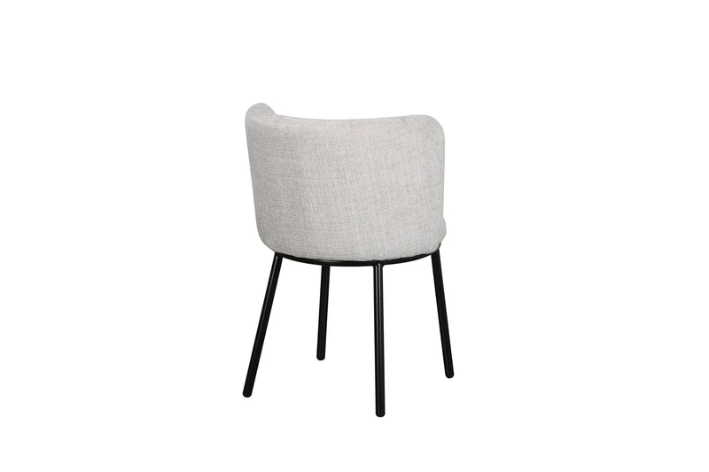 Chaise en tissu, 56,5x61xH80,5CM - LENA