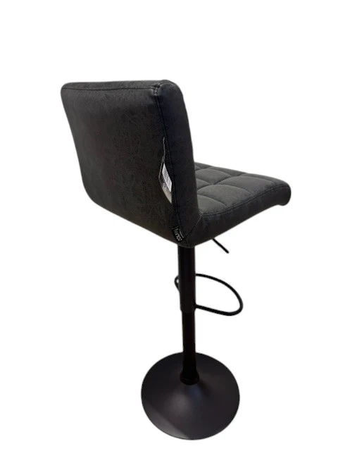 Chaise haute Tabouret bar dossier pivotant à suspension tissu anti tâches - YEIMY