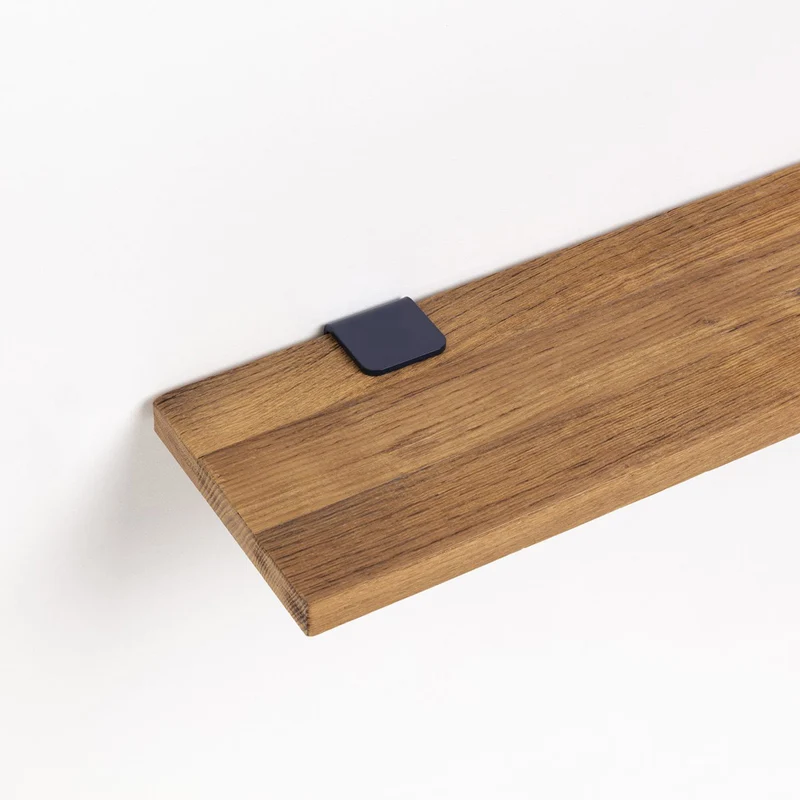 Lot de 3 étagères murales BRACKET - bois ancien recyclé - 60 à 150cm