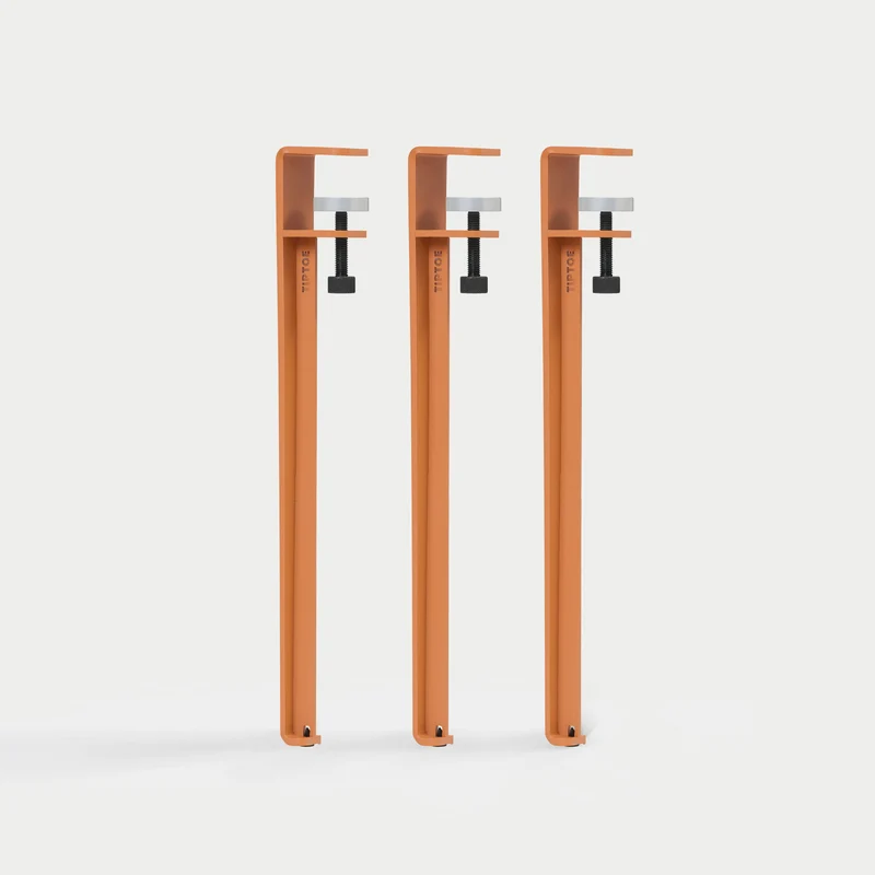 Lot de 3 ou 4 pieds de table - 43cm