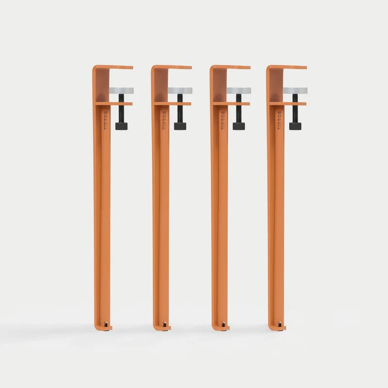 Lot de 3 ou 4 pieds de table - 43cm
