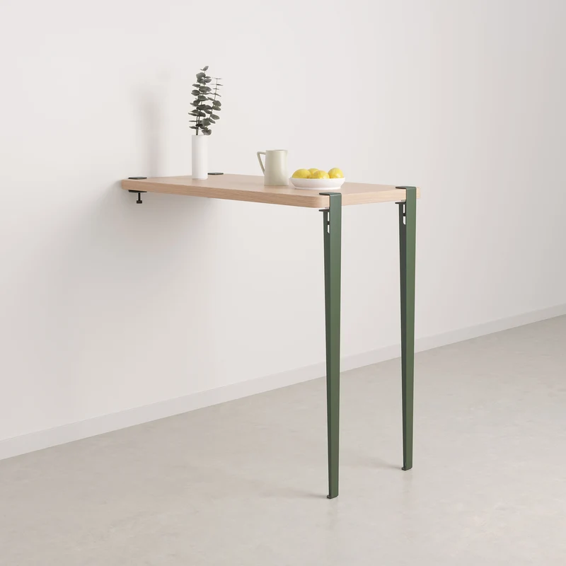 Table haute murale TIPTOE - bois éco-certifié
