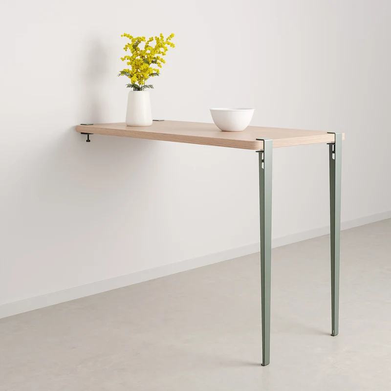 Table haute murale TIPTOE - bois éco-certifié