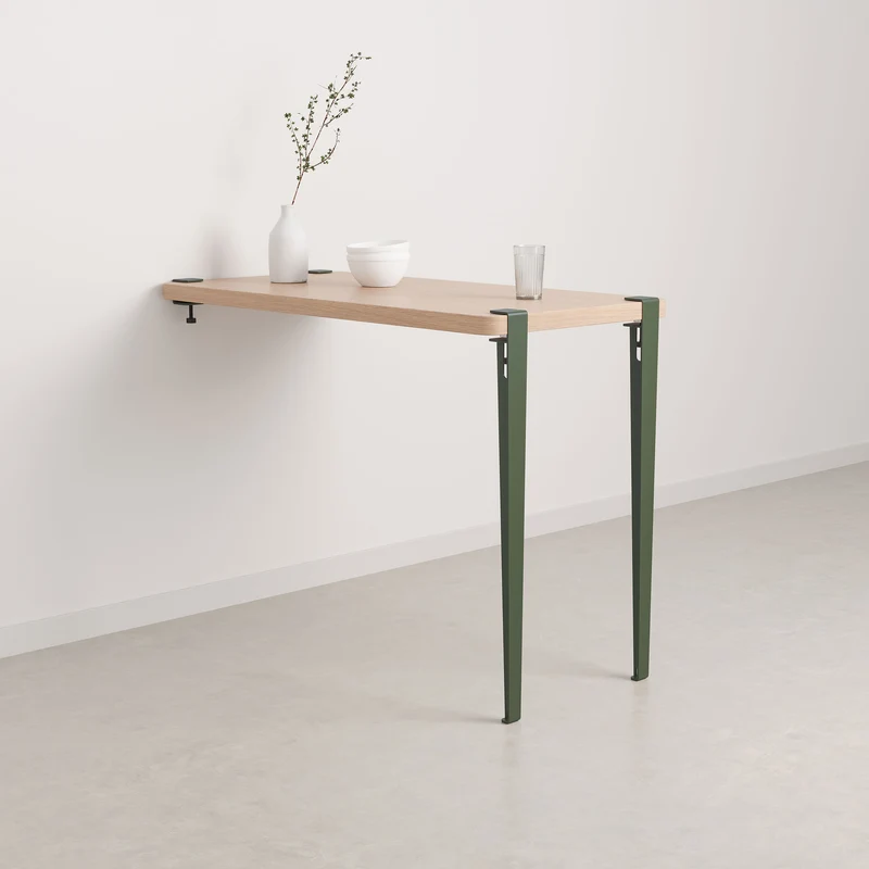 Table haute murale TIPTOE - bois éco-certifié