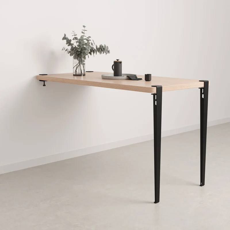 Table haute murale TIPTOE - bois éco-certifié