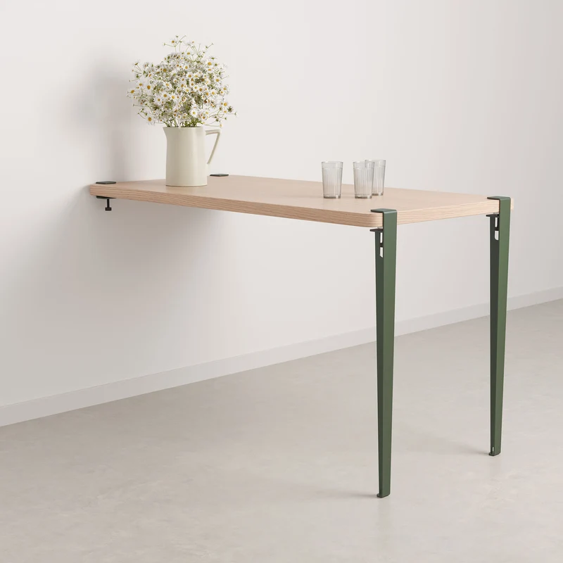 Table haute murale TIPTOE - bois éco-certifié