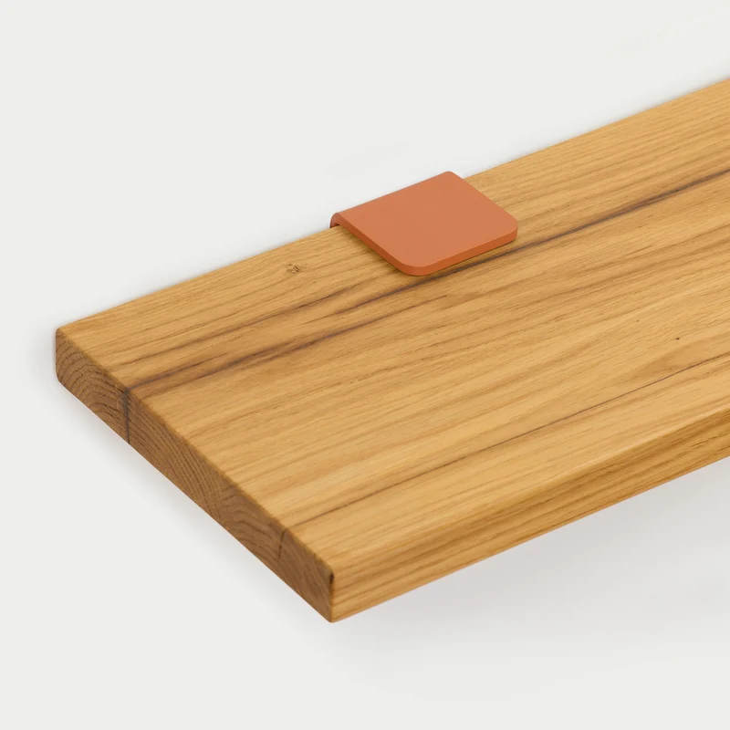 Etagère murale BRACKET - bois ancien recyclé - 60 à 150cm