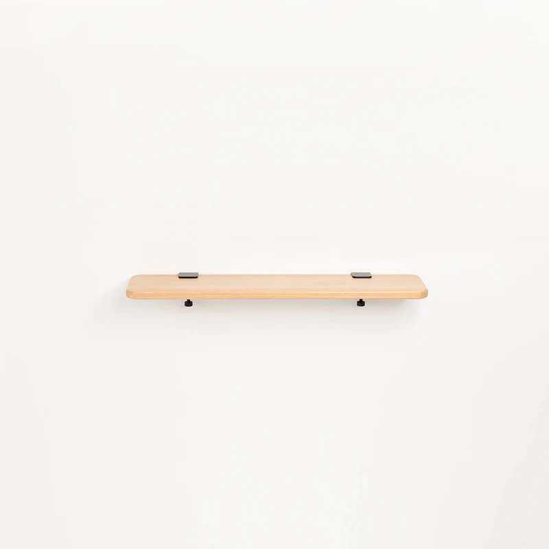Etagère murale BRACKET - chêne massif - 60 à 150cm