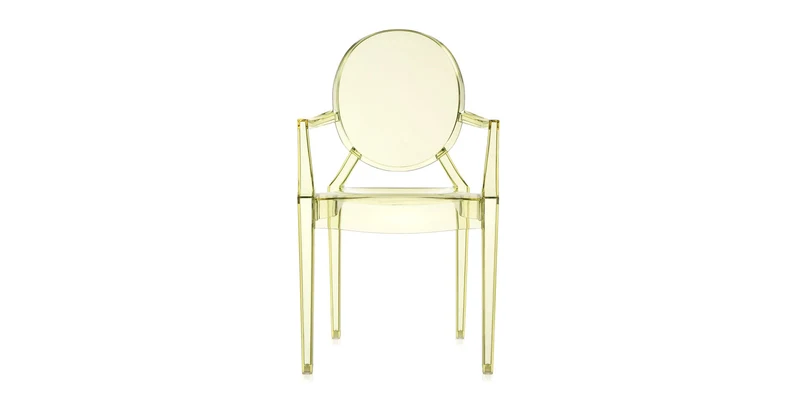 SET 2 Louis Ghost Petit Fauteuil by Kartell