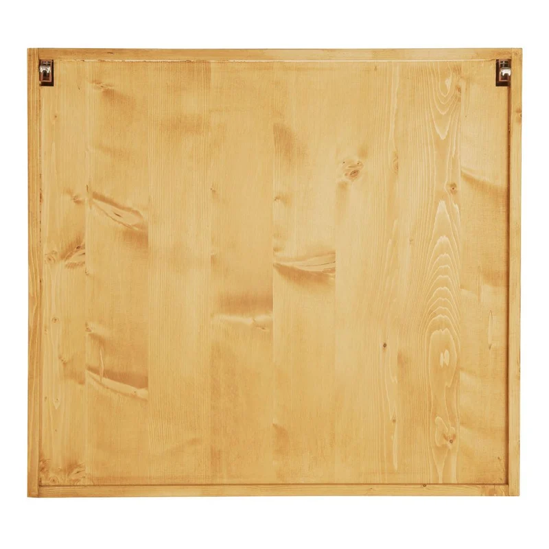 Meuble haut pin massif 80 cm 2 portes épicéa huilé miel | Aravis