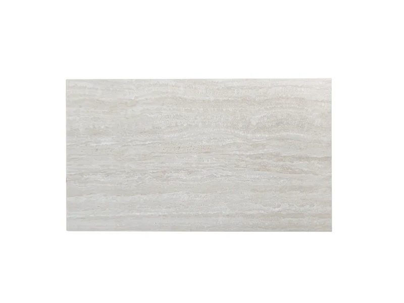 Table basse plateau en ceramique rectangulaire, 130x70xH45CM - PILAR