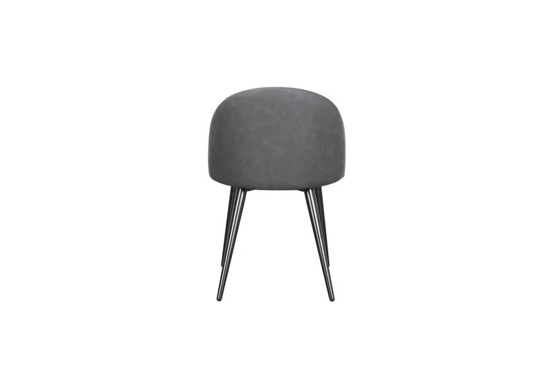 Chaise en simili cuir EMMA, 50x54,5xH77CM