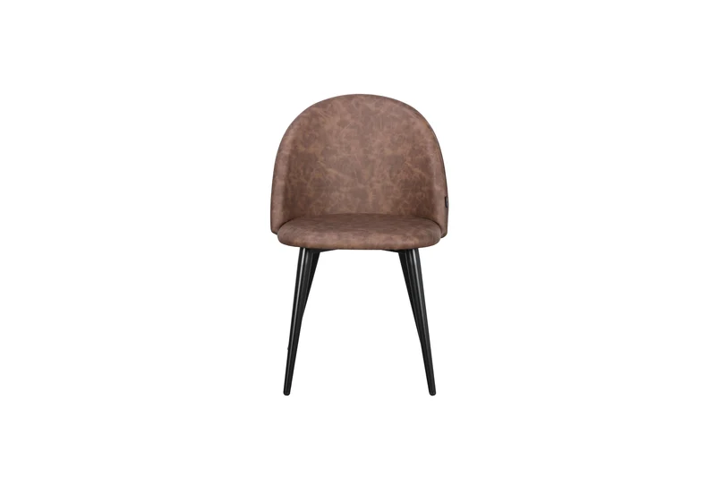 Chaise en simili cuir EMMA, 50x54,5xH77CM